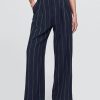 365 Pantaloni cu talie mare din amestec de in 365 Pantaloni cu talie mare din amestec de in
