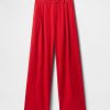 365 Pantaloni cu talie mare din amestec de in 365 Pantaloni cu talie mare din amestec de in