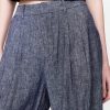 365 Pantaloni cu talie mare din amestec de in 365 Pantaloni cu talie mare din amestec de in