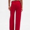 365 Pantaloni largi plisați cu talie joasă 365 Pantaloni largi plisați cu talie joasă