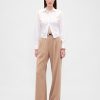 365 Pantaloni plisați din twill periat cu talie înaltă 365 Pantaloni plisați din twill periat cu talie înaltă