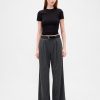 365 Pantaloni plisați din twill periat cu talie înaltă 365 Pantaloni plisați din twill periat cu talie înaltă