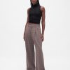 365 Pantaloni plisați din twill periat cu talie înaltă 365 Pantaloni plisați din twill periat cu talie înaltă