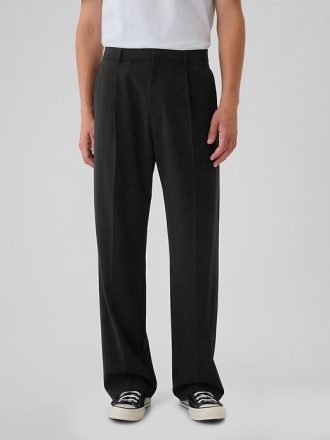 365 Pantaloni pliuri relaxați