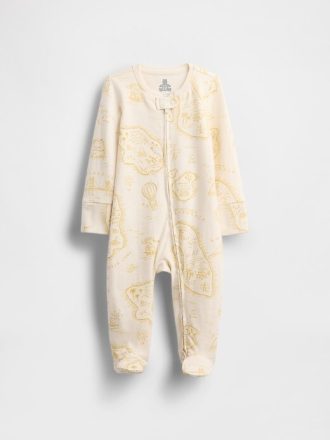 Baby First Favorites Body cu picior din bumbac organic