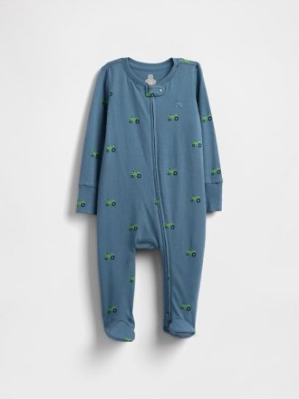 Baby First Favorites Body cu picior din bumbac organic