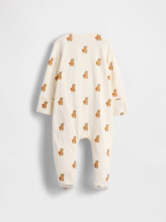 Baby First Favorites Body cu picior din bumbac organic