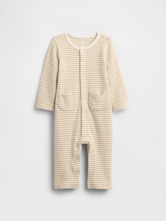 Baby Softspun Bear Buzunar într-o bucată