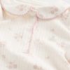 Baby Softspun Pointelle One Piece fără picioare Baby Softspun Pointelle One Piece fără picioare