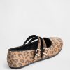 Balerini Leopard cu bretele duble Balerini Leopard cu bretele duble