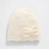 Beanie Pointelle Bow pentru bebeluși și copii mici