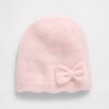 Beanie Pointelle Bow pentru bebeluși și copii mici
