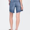Bermudă largi din denim din anii ’90 cu talie medie de 8 inchi