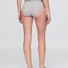 Bikini cu logo din bumbac elastic organic Bikini cu logo din bumbac elastic organic