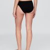 Bikini cu logo din bumbac elastic organic Bikini cu logo din bumbac elastic organic