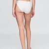 Bikini cu logo din bumbac elastic organic Bikini cu logo din bumbac elastic organic