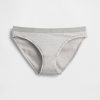 Bikini cu logo din bumbac elastic organic Bikini cu logo din bumbac elastic organic
