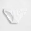 Bikini cu logo din bumbac elastic organic Bikini cu logo din bumbac elastic organic