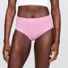 Bikini cu talie mare din bumbac elastic organic Bikini cu talie mare din bumbac elastic organic