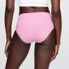 Bikini cu talie mare din bumbac elastic organic Bikini cu talie mare din bumbac elastic organic