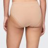 Bikini cu talie mare din bumbac elastic organic Bikini cu talie mare din bumbac elastic organic