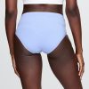 Bikini cu talie mare din bumbac elastic organic Bikini cu talie mare din bumbac elastic organic