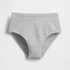 Bikini cu talie mare din bumbac elastic organic Bikini cu talie mare din bumbac elastic organic