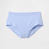 Bikini cu talie mare din bumbac elastic organic Bikini cu talie mare din bumbac elastic organic