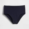 Bikini cu talie mare din bumbac elastic organic Bikini cu talie mare din bumbac elastic organic
