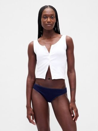 Bikini din bumbac elastic organic