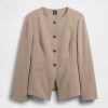 Blazer fără guler Blazer fără guler