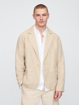 Blazer relaxat din in-bumbac