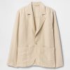 Blazer relaxat din in-bumbac Blazer relaxat din in-bumbac
