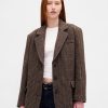 Blazer supradimensionat din amestec de lână Blazer supradimensionat din amestec de lână