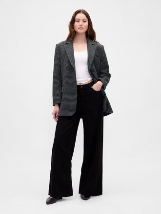 Blazer supradimensionat din amestec de lână