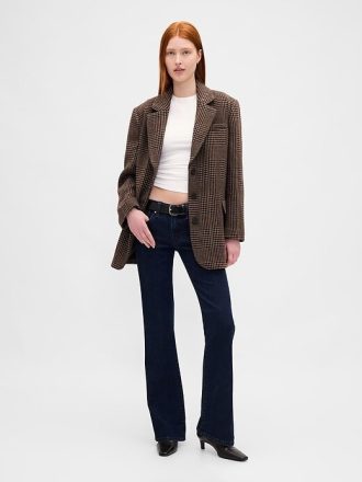 Blazer supradimensionat din amestec de lână