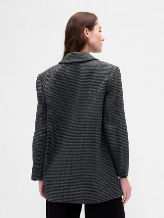Blazer supradimensionat din amestec de lână