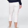 Blugi Capri cu talie mare Blugi Capri cu talie mare