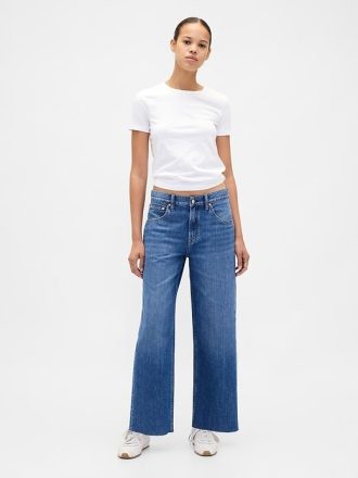 Blugi crop relaxați UltraSoft