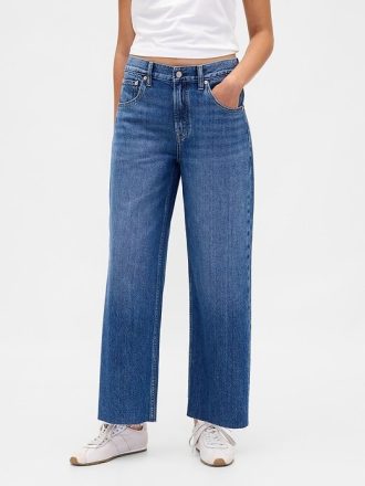 Blugi crop relaxați UltraSoft
