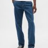Blugi cu pantaloni drepti relaxați Blugi cu pantaloni drepti relaxați