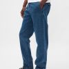 Blugi cu pantaloni drepti relaxați Blugi cu pantaloni drepti relaxați