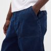 Blugi cu pantaloni largi din pânză Blugi cu pantaloni largi din pânză