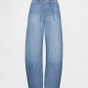 Blugi cu talie mare UltraSoft Barrel Blugi cu talie mare UltraSoft Barrel