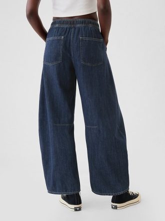 Blugi cu talie medie Easy Horseshoe Blugi cu talie medie Easy Horseshoe