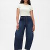 Blugi cu talie medie Easy Horseshoe