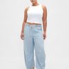 Blugi cu talie medie UltraSoft Denim Stripe Easy Horseshoe Blugi cu talie medie UltraSoft Denim Stripe Easy Horseshoe