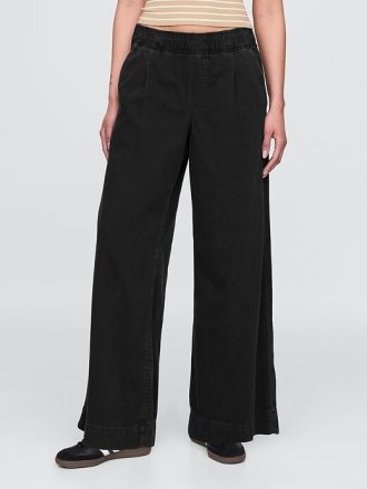 Blugi cu talie medie UltraSoft Easy Baggy