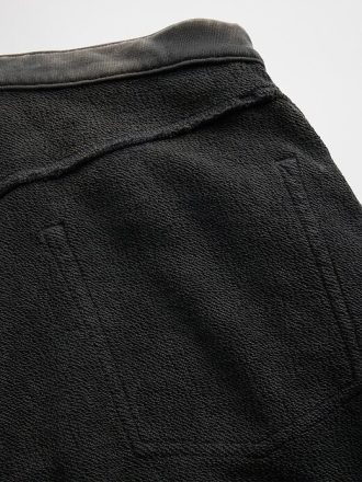 Blugi de trening cu picior largi din French Terry de greutate grea