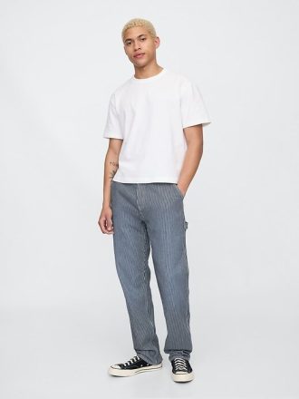 Blugi dulgher drepti UltraSoft Denim Stripe